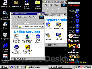 IE Desktop and Advertising