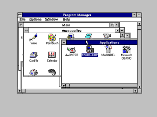 Windows 3.1 Program Manager