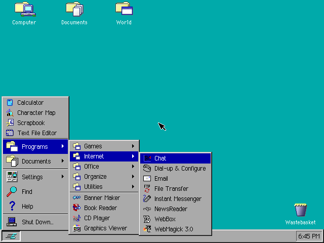 Start menu