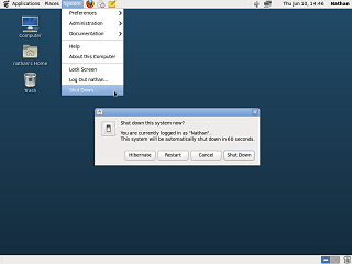 Fedora 13 Shutdown