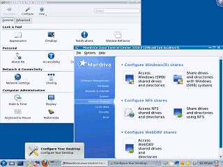 Mandriva 2010 Control Panels
