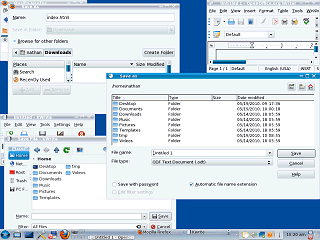 Mandriva 2010 Save As