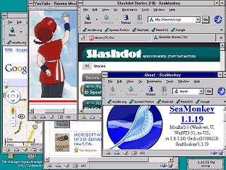 SeaMonkey 1.1.19 on NT 3.51