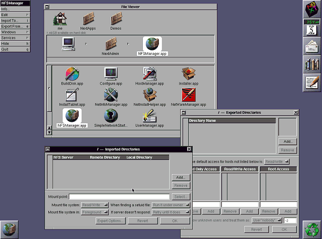 NeXTSTEP 3.3 Networking