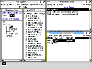 OS/2 1.1 Tile
