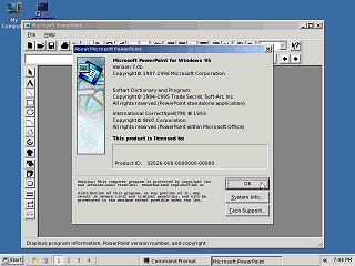 Powerpoint under ReactOS