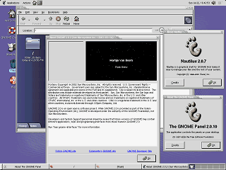 Solaris GNOME About
