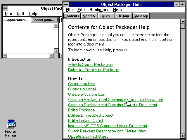 Windows 3.1 Help