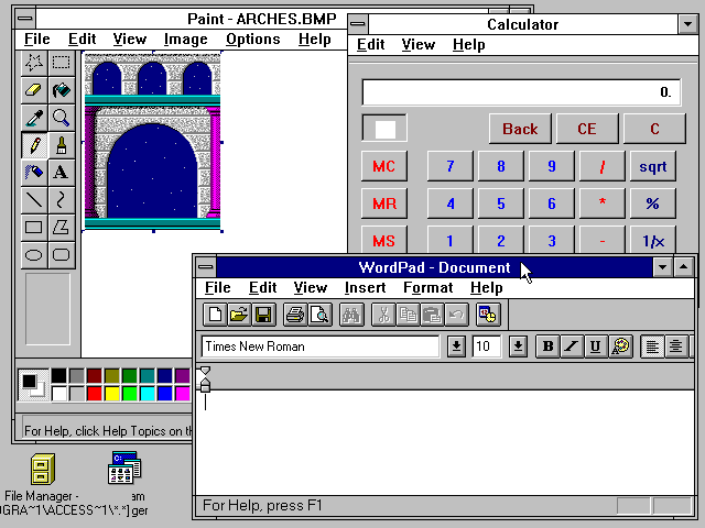 Windows 3.1 WIN32s