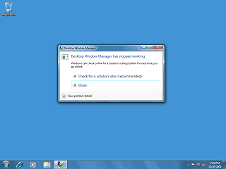 Windows 7 Crash