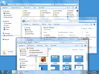 Windows 7 Explorer