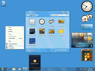 Windows 7 Gadgets