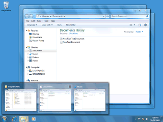 Windows 7 Peek