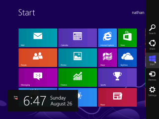 Windows 8 Charms Bar