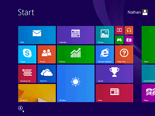 Windows 8.1 Start Screen