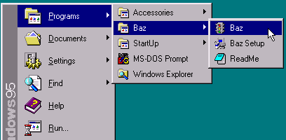 Start Menu Typical Use